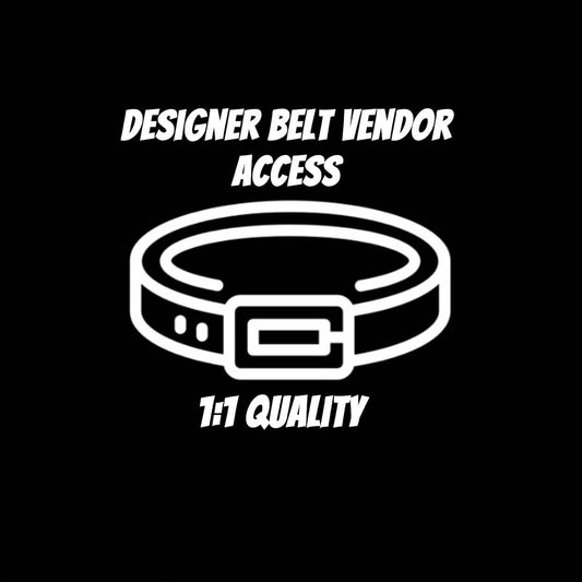 DESIGNER BELT (VENDOR ACCESS)